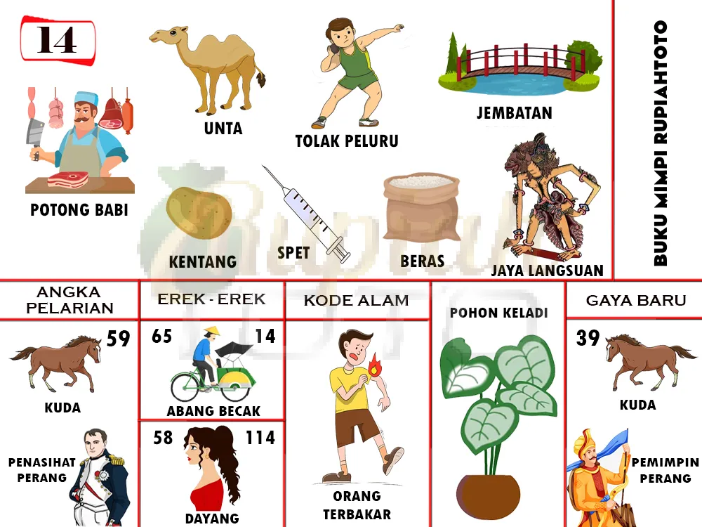 buku mimpi erek erek togel 14